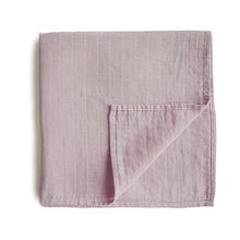 Load image into Gallery viewer, Mushie Organic Cotton Muslin Swaddle Blanket
