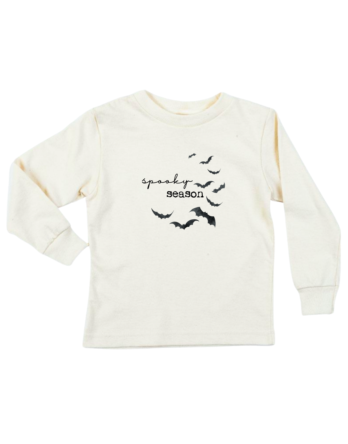 Spooky Season Organic Cotton Kids T-Shirt – Long Sleeve, 2Y–12Y