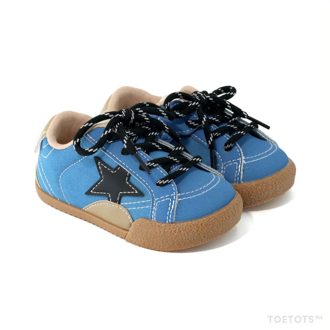Stella 2.0 Kid Sneaker – Recycled Leather, Velcro, Zero-Drop