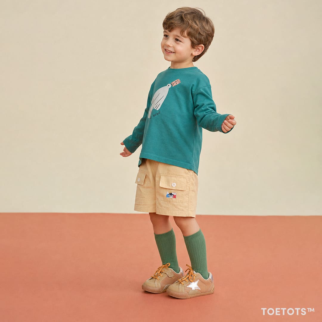 Stella 2.0 Kid Sneaker – Recycled Leather, Velcro, Zero-Drop