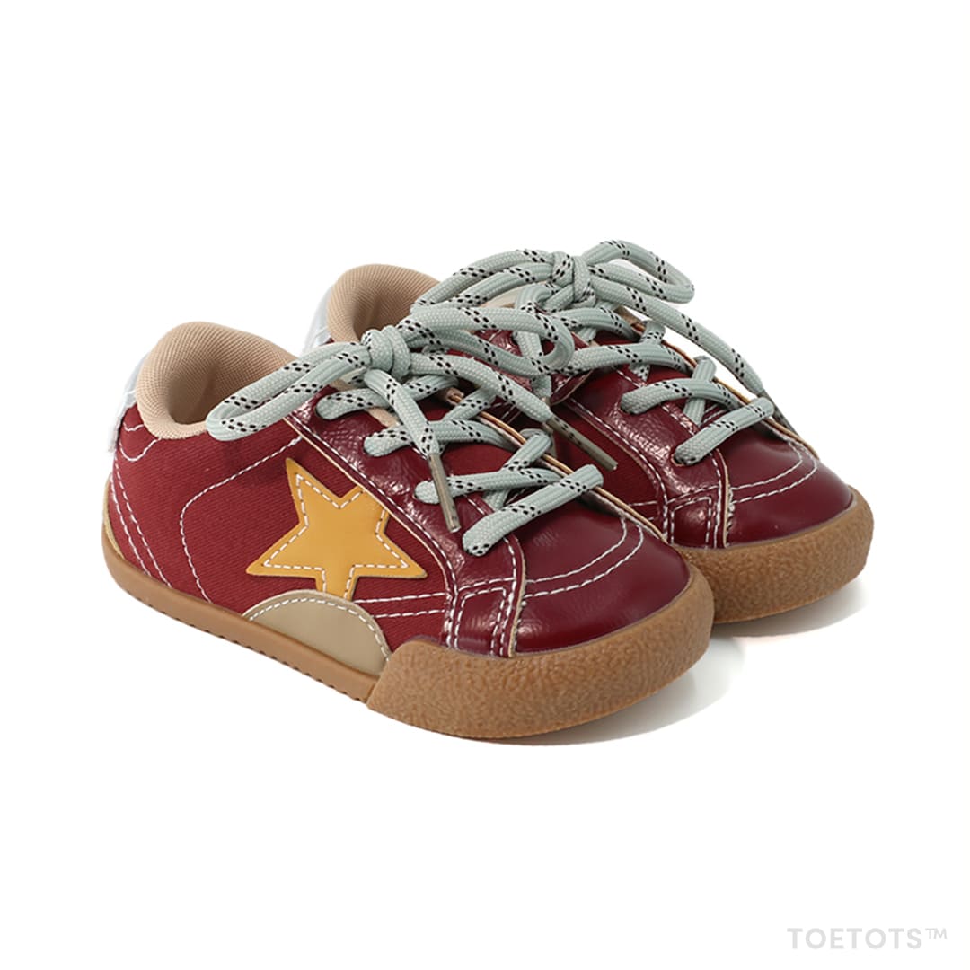 Stella 2.0 Kid Sneaker – Recycled Leather, Velcro, Zero-Drop