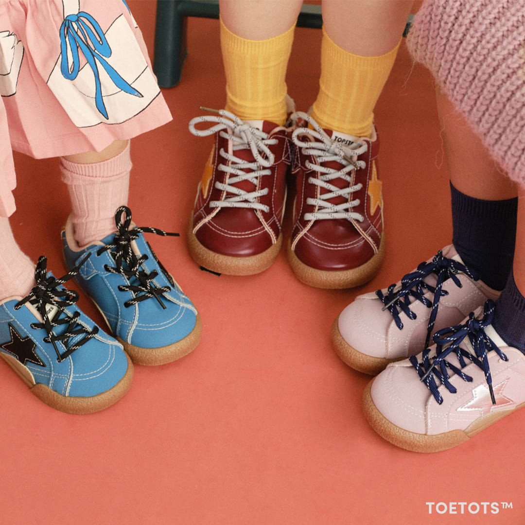 Stella 2.0 Kid Sneaker – Recycled Leather, Velcro, Zero-Drop