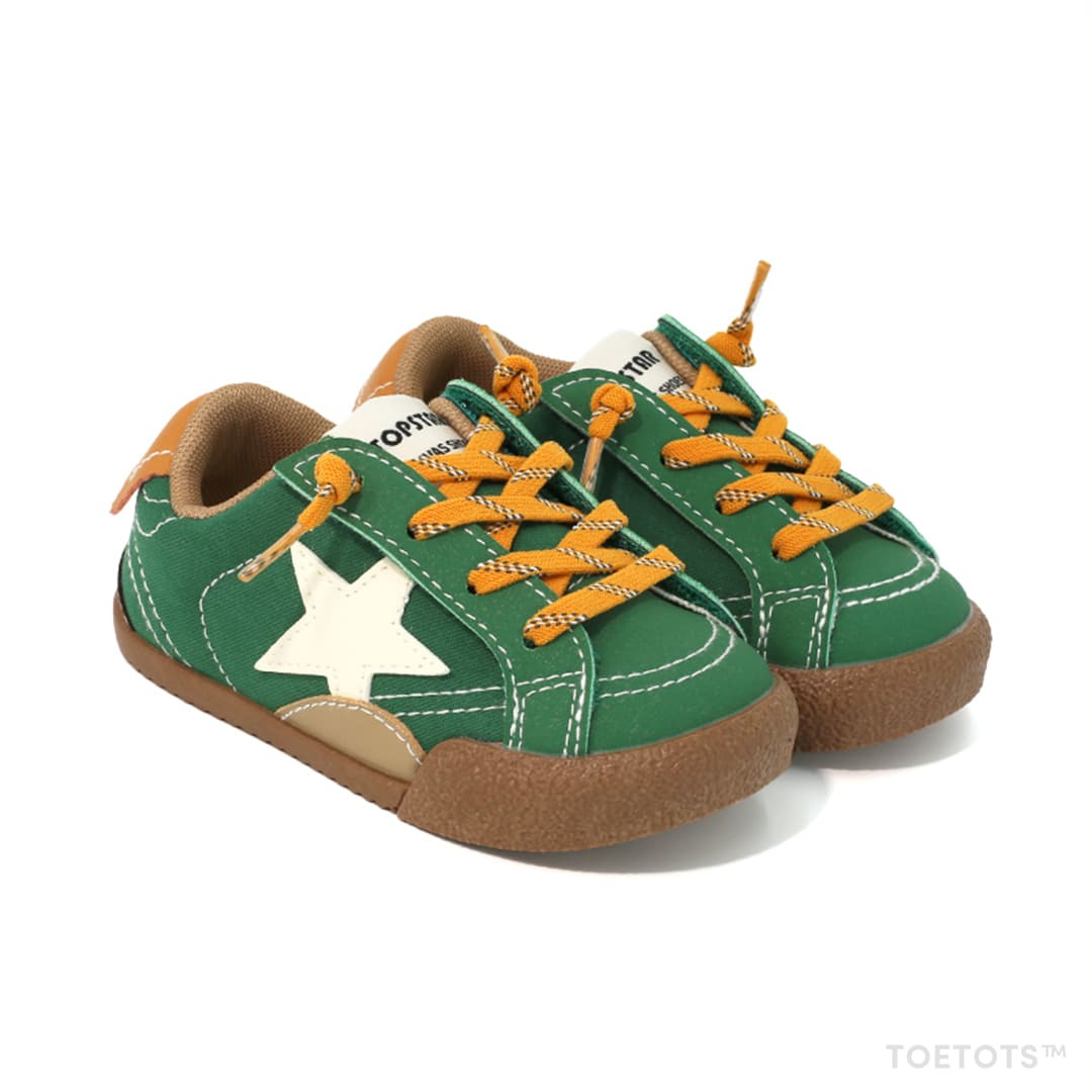 Stella 2.0 Kid Sneaker – Recycled Leather, Velcro, Zero-Drop