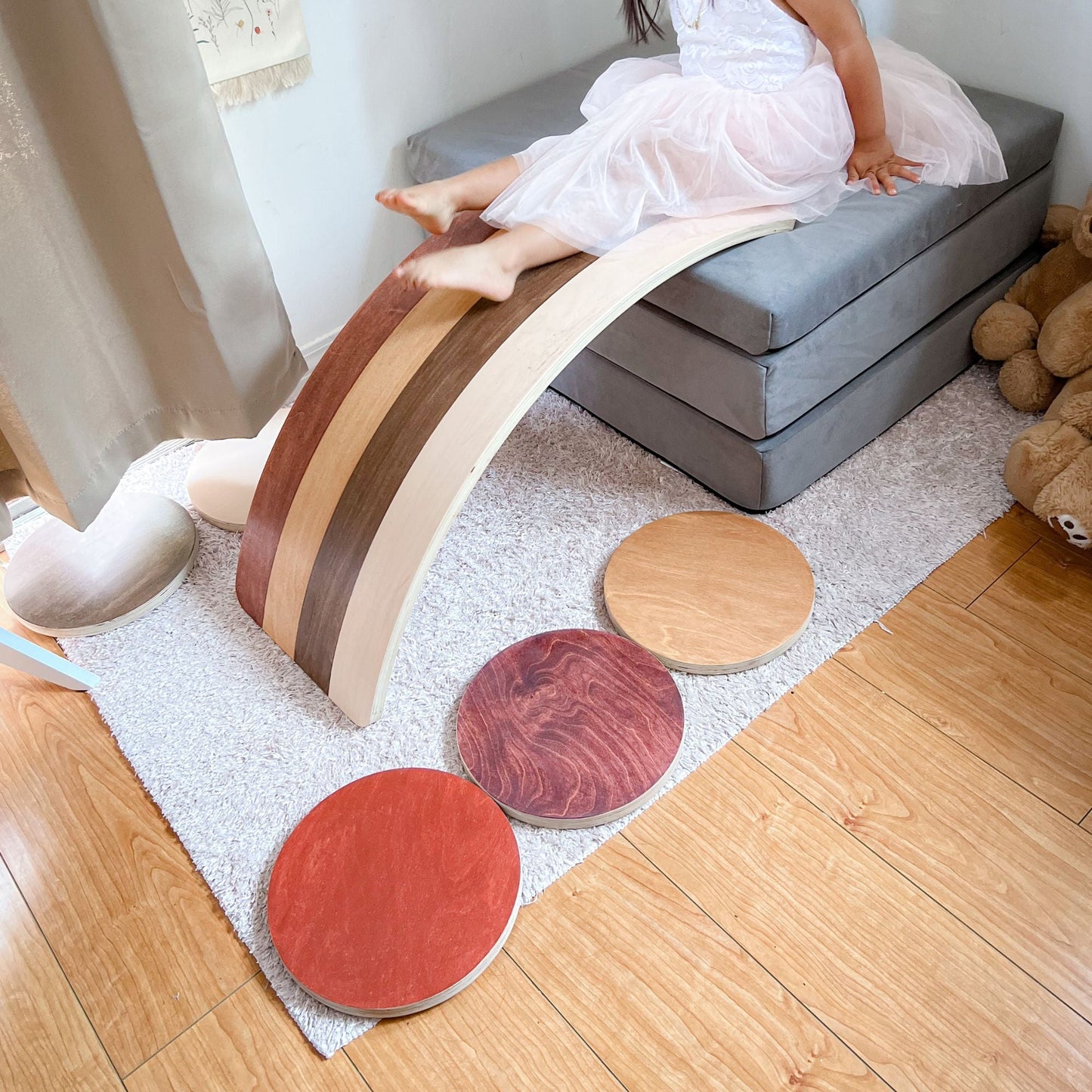 Bunny Hopkins Sustainable Wooden Stepping Stones
