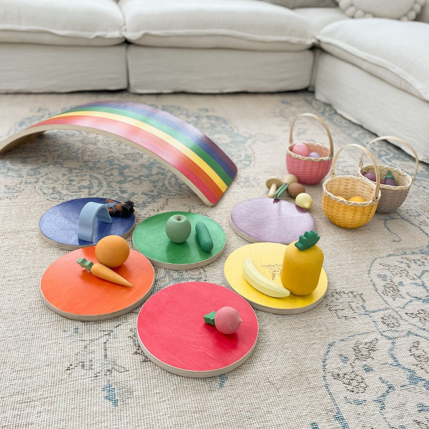 Bunny Hopkins Sustainable Wooden Stepping Stones