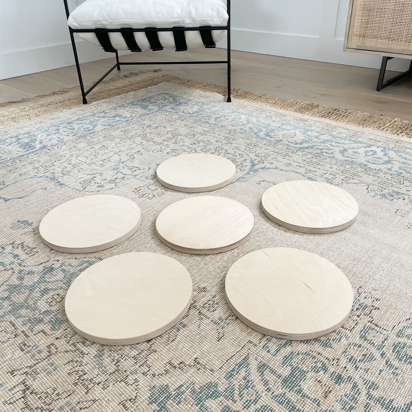 Bunny Hopkins Sustainable Wooden Stepping Stones