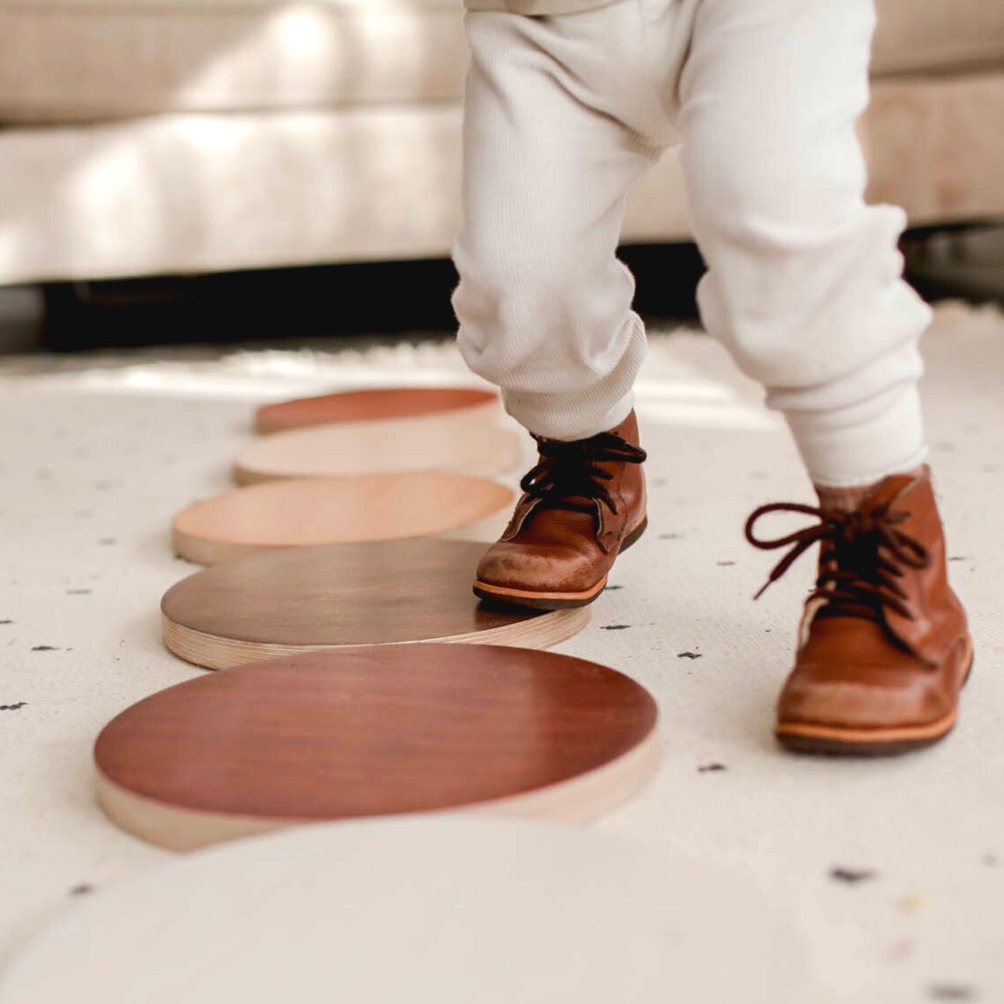 Bunny Hopkins Sustainable Wooden Stepping Stones