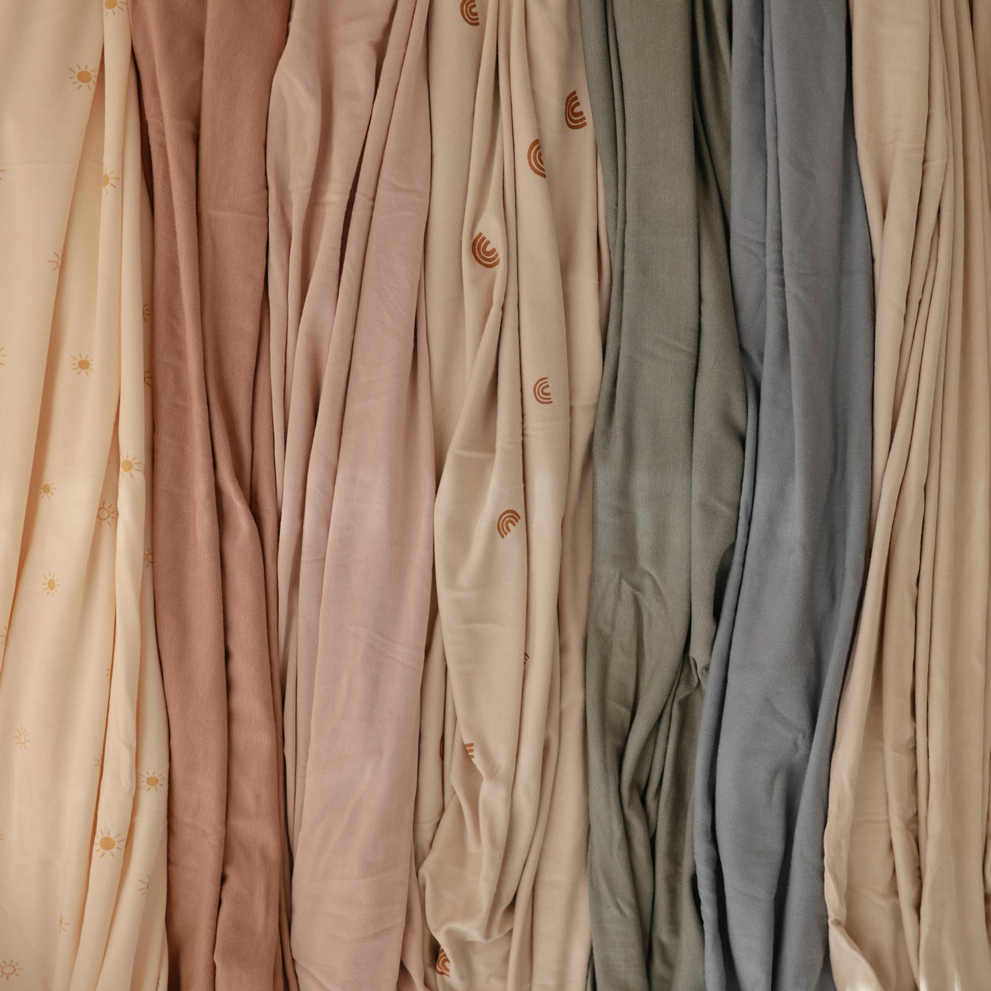 Mushie Sustainable Modal Stretchy Baby Swaddle