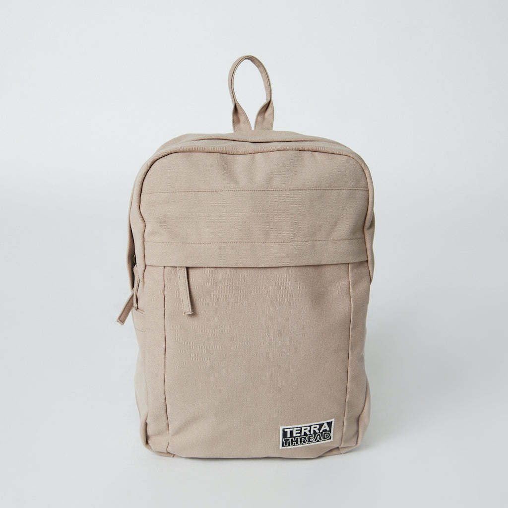 Terra Thread Earth Sustainable GOTS Organic Cotton Backpack