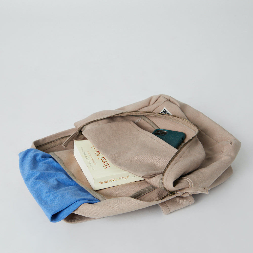 Terra Thread Earth Sustainable GOTS Organic Cotton Backpack