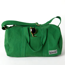 Load image into Gallery viewer, Terra Thread Aarde Eco-Friendly Gym Sports Camp Weekender Duffle Bag
