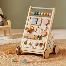 Load image into Gallery viewer, Tiny Land® Versatile Natural Wooden Baby Walker
