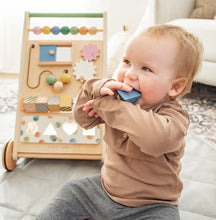 Load image into Gallery viewer, Tiny Land® Versatile Natural Wooden Baby Walker
