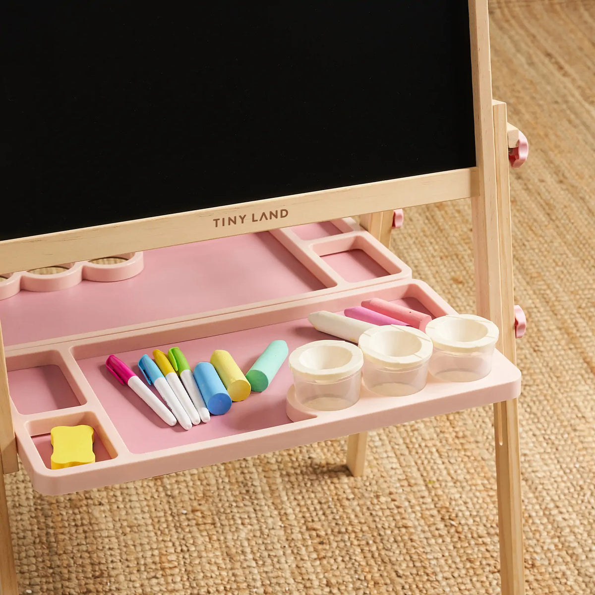 Tiny Land Magnitales Double-Sided Art Easel & Paper Roll Set