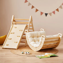 Load image into Gallery viewer, Tiny Land® 7-in-1 Montessori Climbing Set with Play Pad

