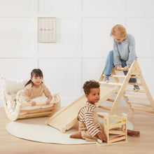 Load image into Gallery viewer, Tiny Land® 7-in-1 Montessori Climbing Set with Play Pad
