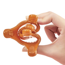 Load image into Gallery viewer, Haakaa Silicone Crown Teether 1 PK - Amber
