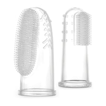 Load image into Gallery viewer, Haakaa Silicone Finger Toothbrush Set 2pcs (Small &amp; Large)
