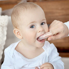 Load image into Gallery viewer, Haakaa Silicone Finger Toothbrush Set 2pcs (Small &amp; Large)
