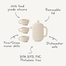 Load image into Gallery viewer, Silicone Tea Play Set
