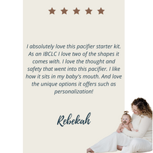 Load image into Gallery viewer, Soothe Beginnings 3-in-1 Pacifier Kit Ultimate Bundle - Patent-Pending Customizable System
