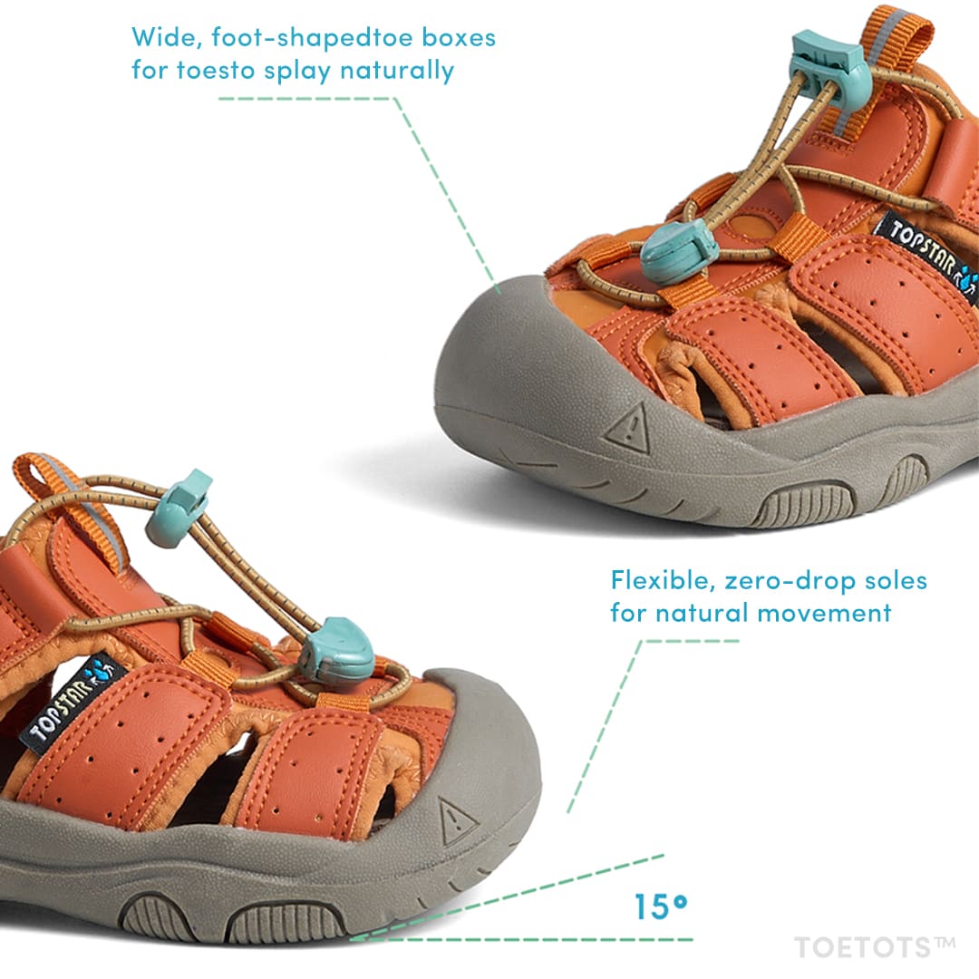 Tide Kid Sandals – Quick-Dry, Zero-Drop, Wide Toe Box