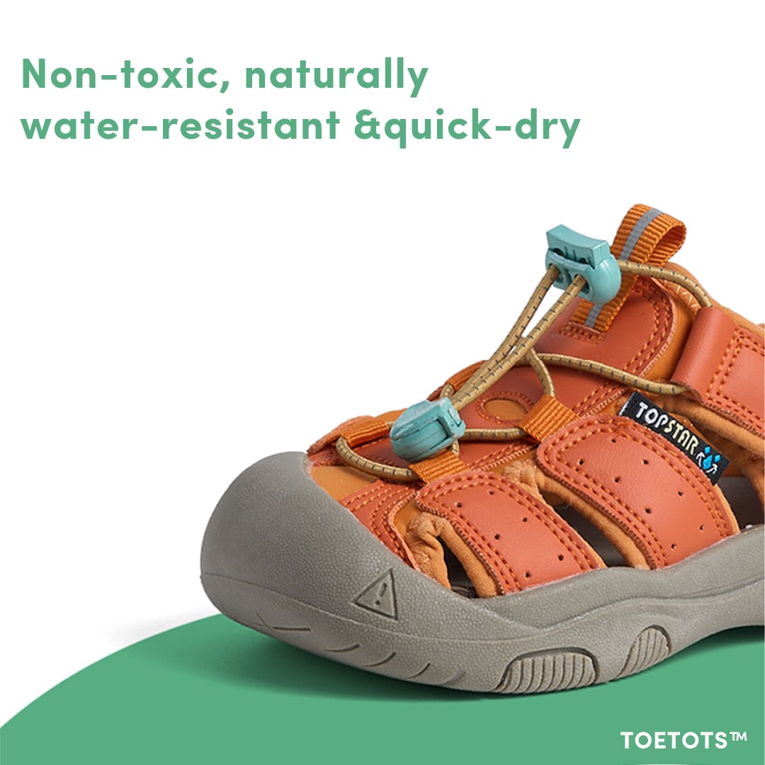 Tide Kid Sandals – Quick-Dry, Zero-Drop, Wide Toe Box