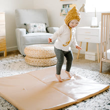 Load image into Gallery viewer, Sand Vegan Leather Mat
