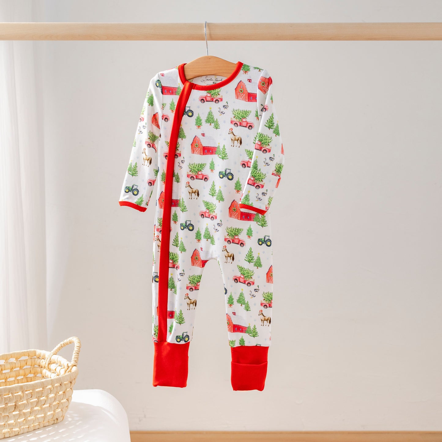 Christmas Tree Farm Organic Cotton Kids Pajamas