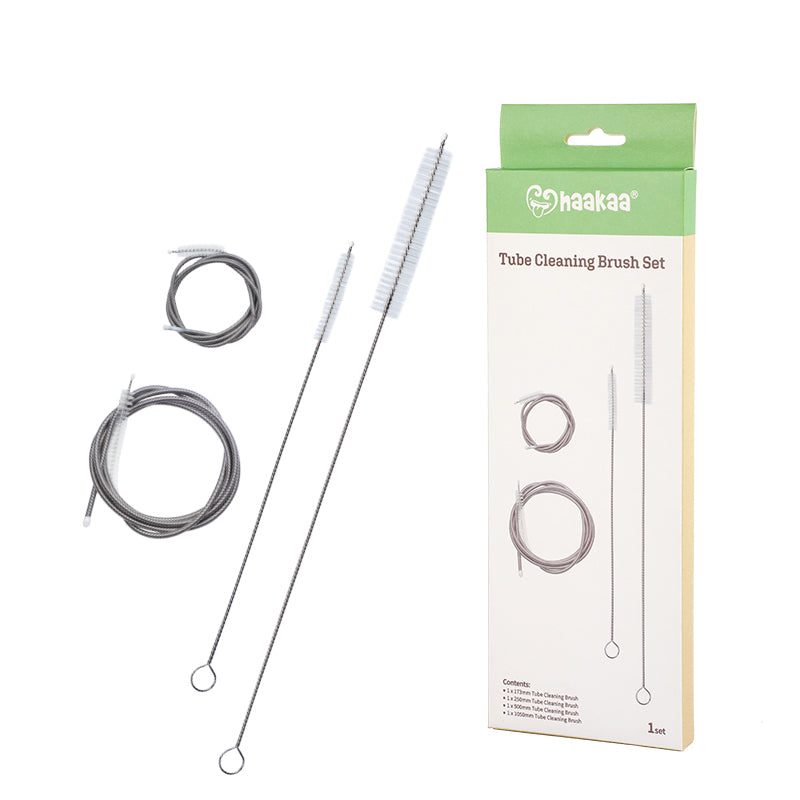 Haakaa Tube Cleaning Brush Set, 4 pk