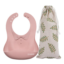 Load image into Gallery viewer, Haakaa Silicone Baby Bib 1 PK
