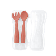 Load image into Gallery viewer, Haakaa Bendy Silicone Cutlery Set
