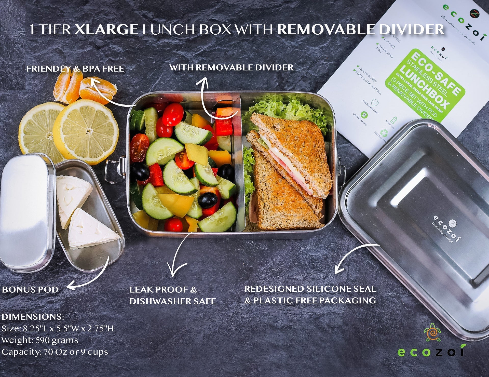 ecozoi Lunch Box - Thumbnail 4