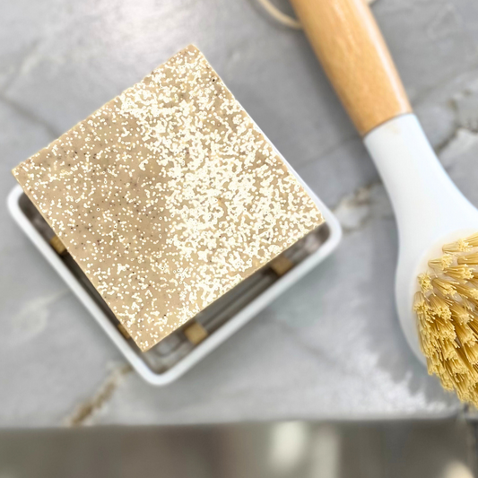 AlpiniåLabs Solid Kitchen Soap Bar - No Plastic Bottles, Cuts Grease Better Than Liquid