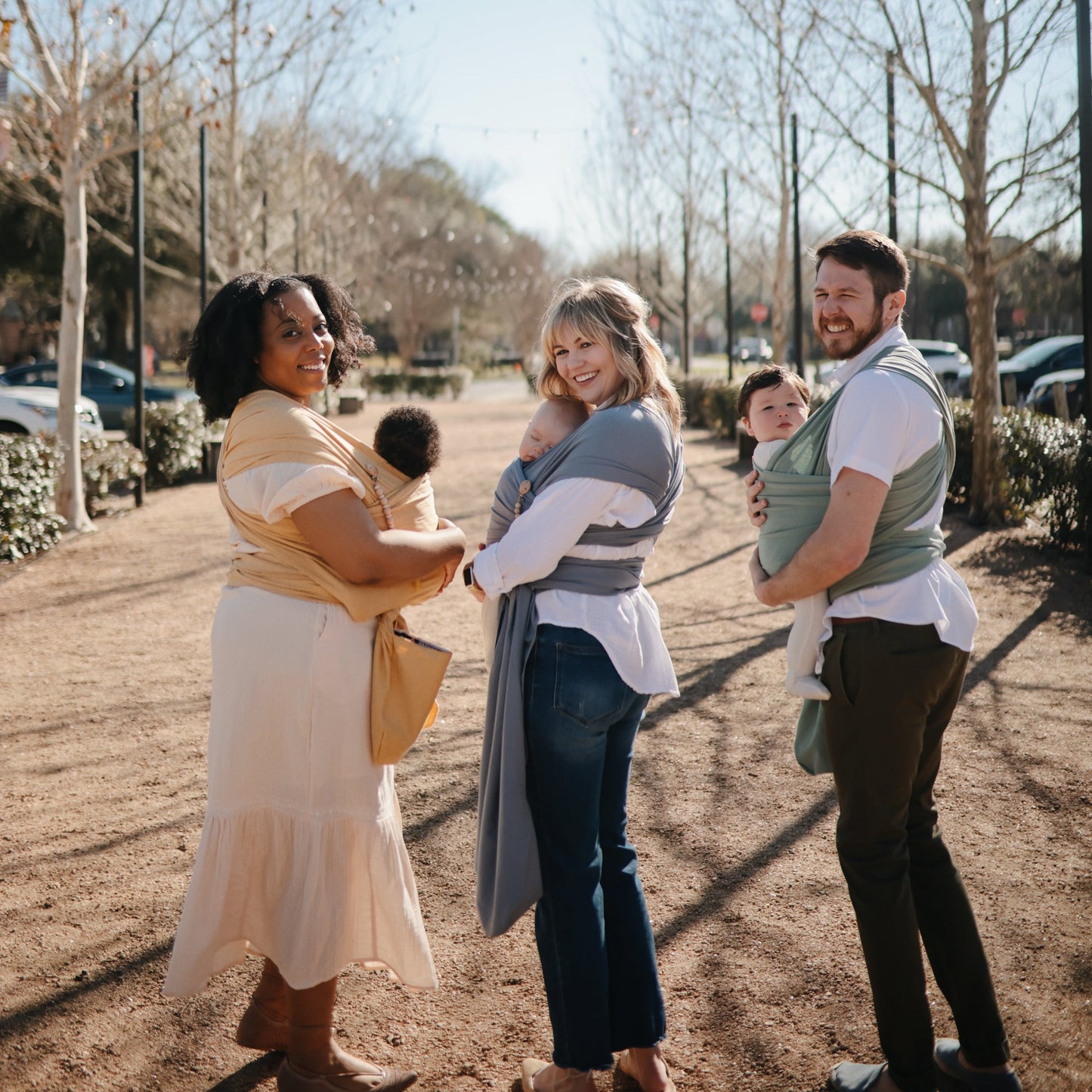 Mushie Organic Cotton Baby Wrap