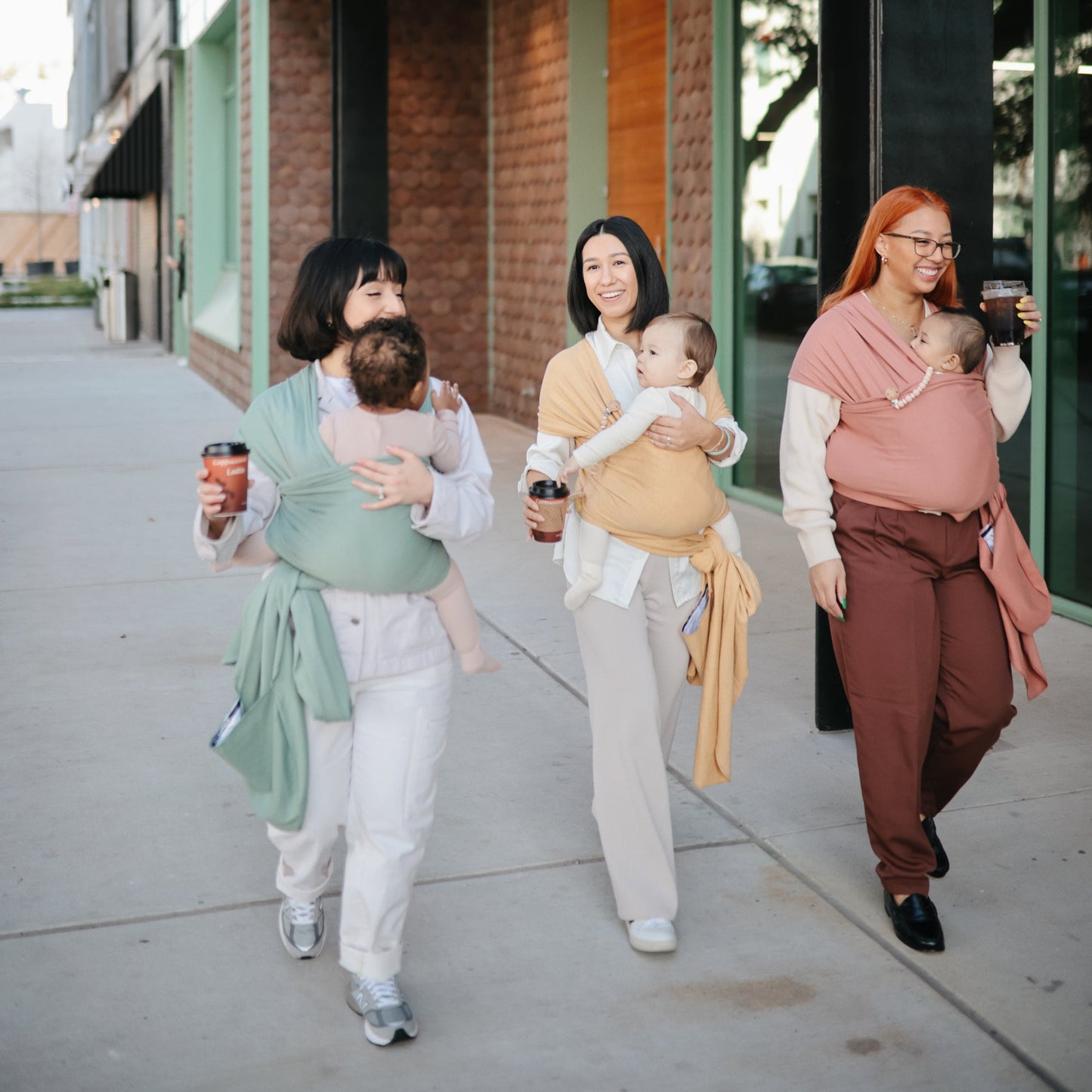 Mushie Organic Cotton Baby Wrap