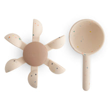 Load image into Gallery viewer, Mushie Water Wheel Bath Toy - Interactive Plastic Free Silicone Suction Cup Bath Fun
