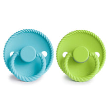 Load image into Gallery viewer, FRIGG Rope Silicone Pacifier 2-Pack
