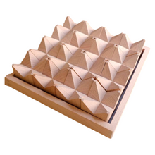 Load image into Gallery viewer, 16 Pcs Natural Wooden Construction Puzzle Toy with Storage Tray
