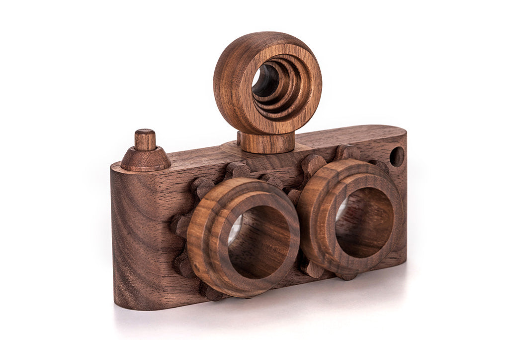 Twinkle Camera - Walnut Camera Body W/ Walnut Lens