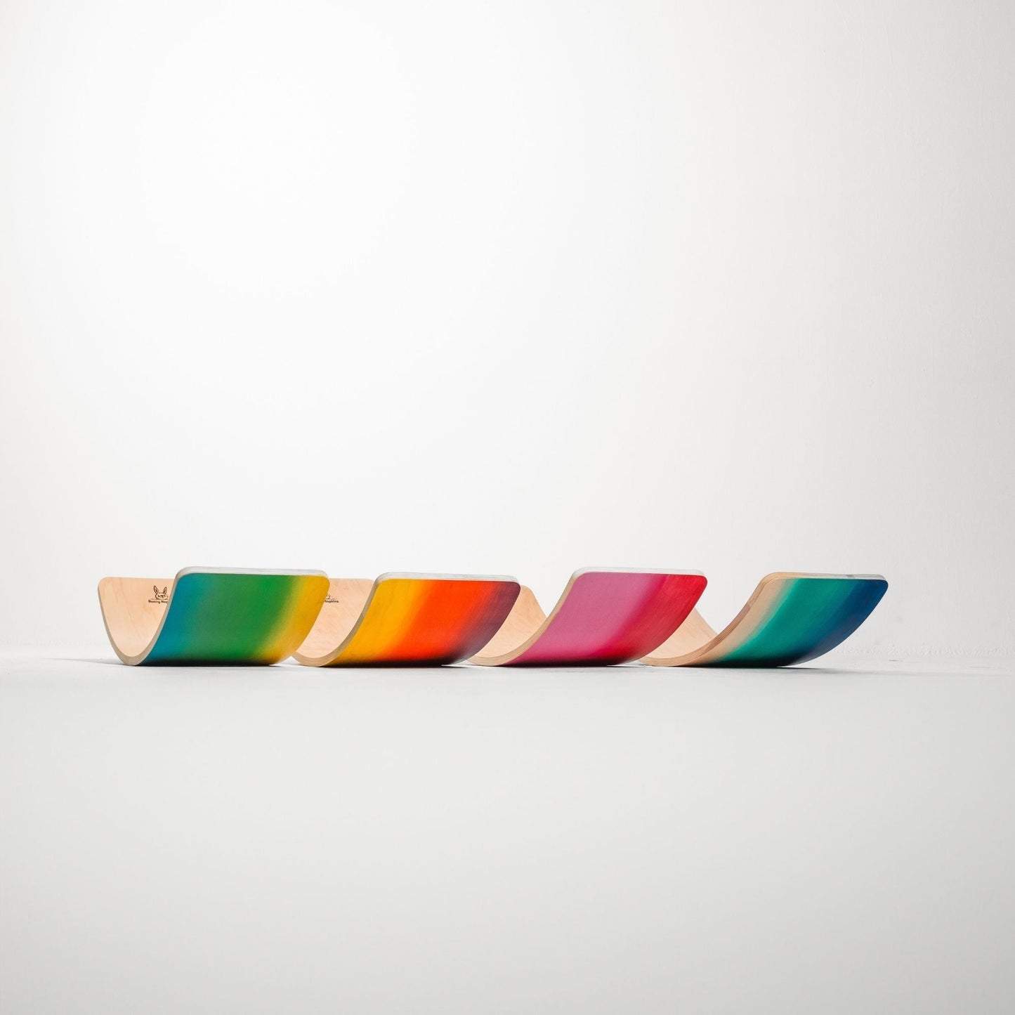 Bunny Hopkins Eco-Friendly Wooden Wobble Board