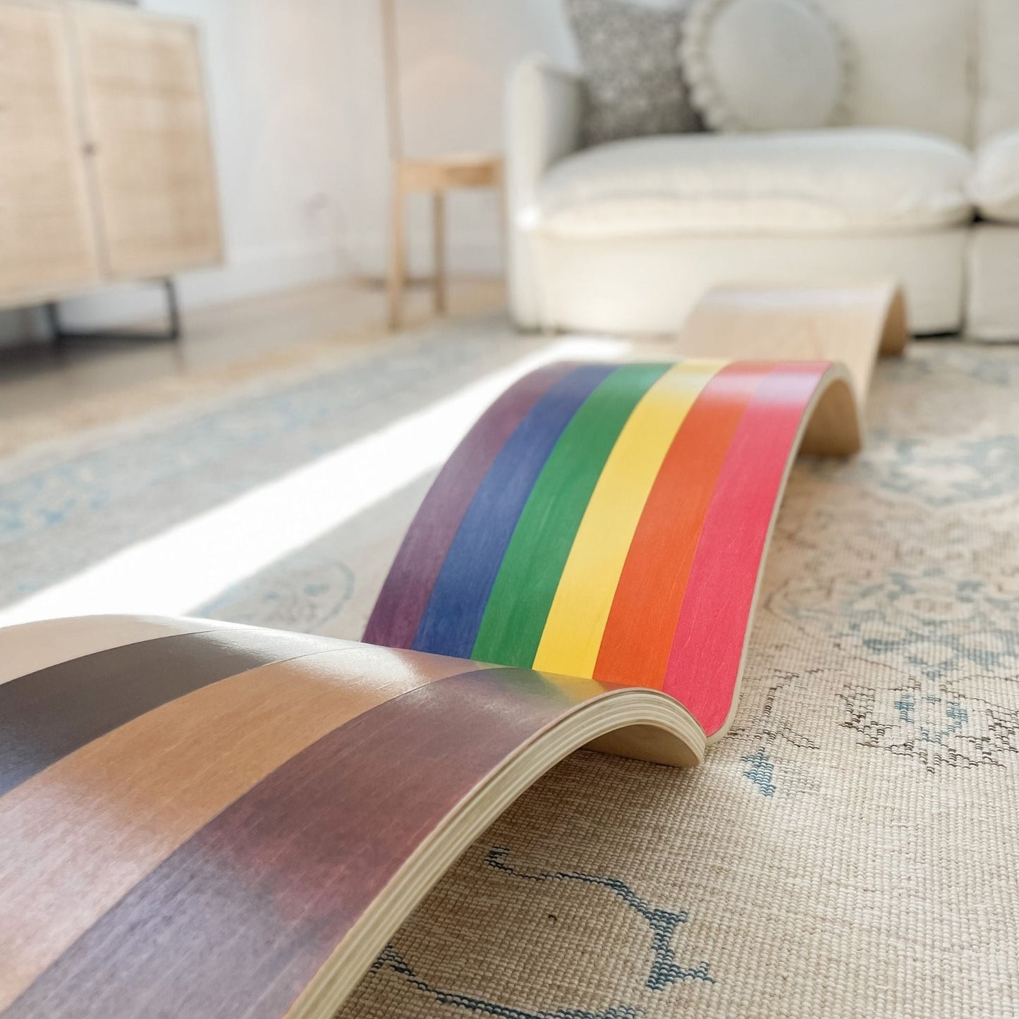 Bunny Hopkins Eco-Friendly Wooden Wobble Board