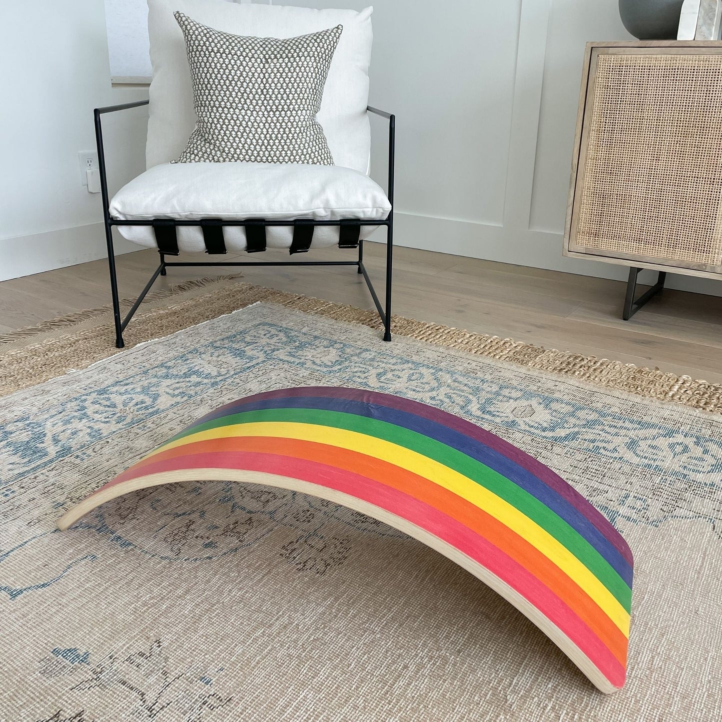 Bunny Hopkins Eco-Friendly Wooden Wobble Board