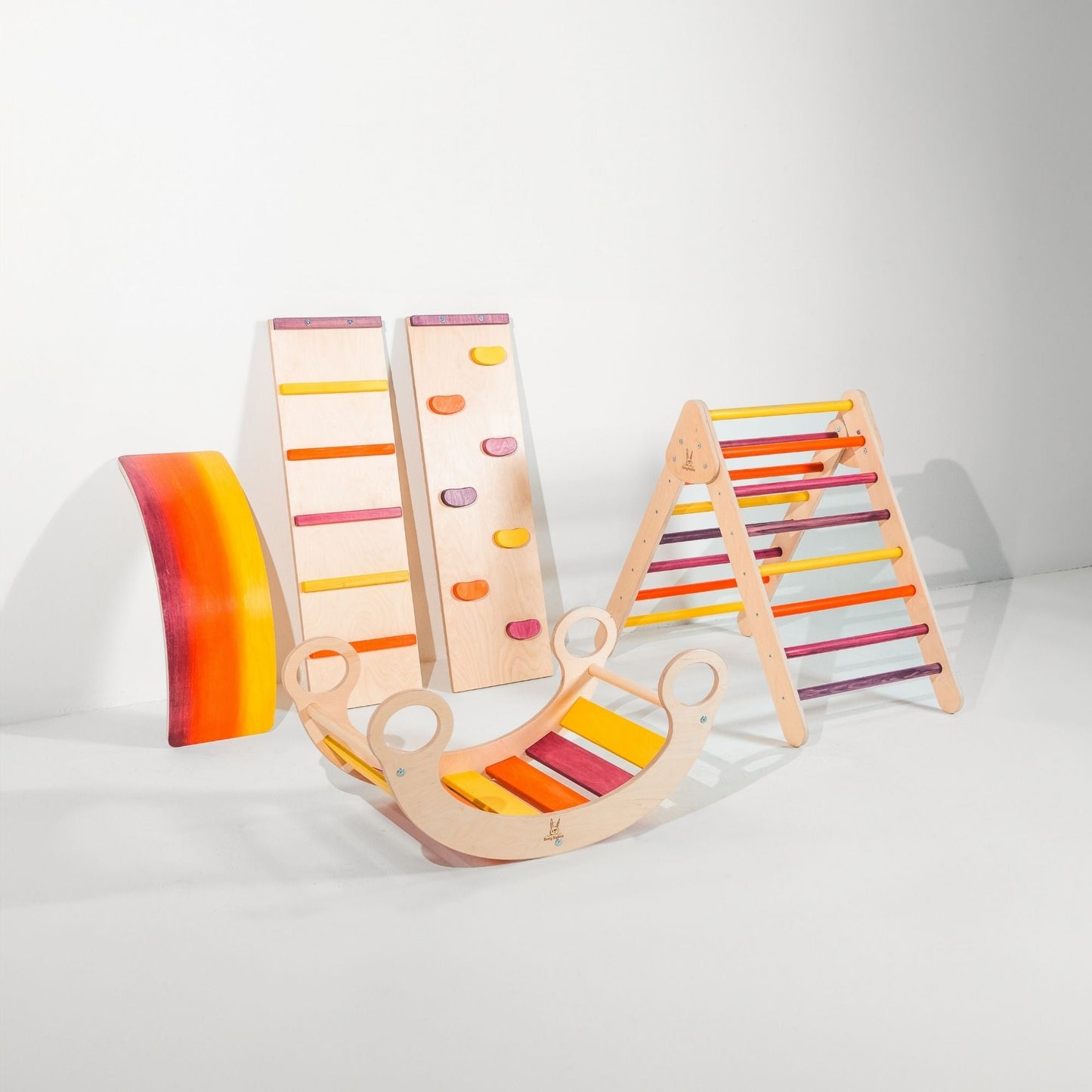 Bunny Hopkins Eco-Friendly Wooden Wobble Board