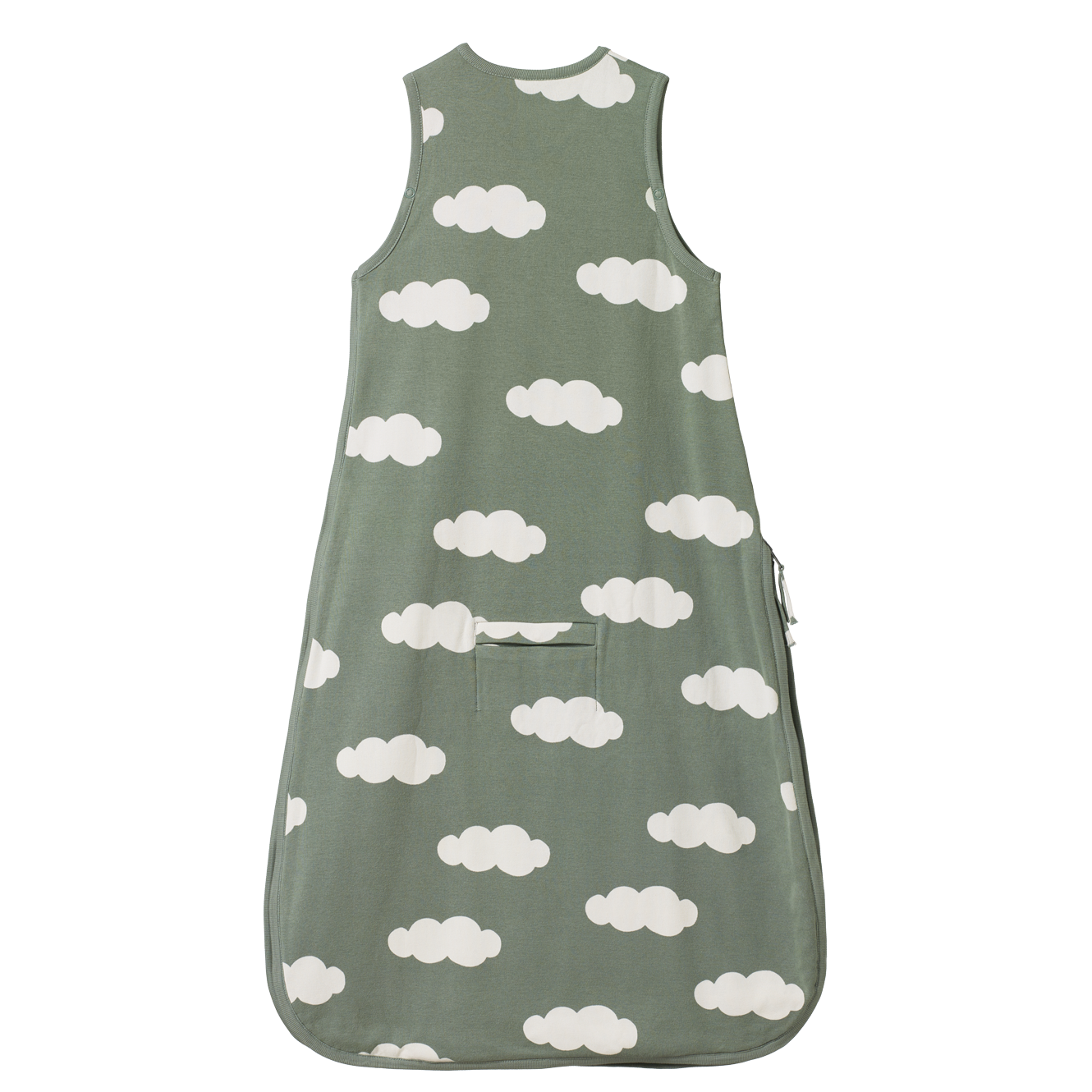 Organic Cotton Sleeping Bag - Lily Pad Cloud Print