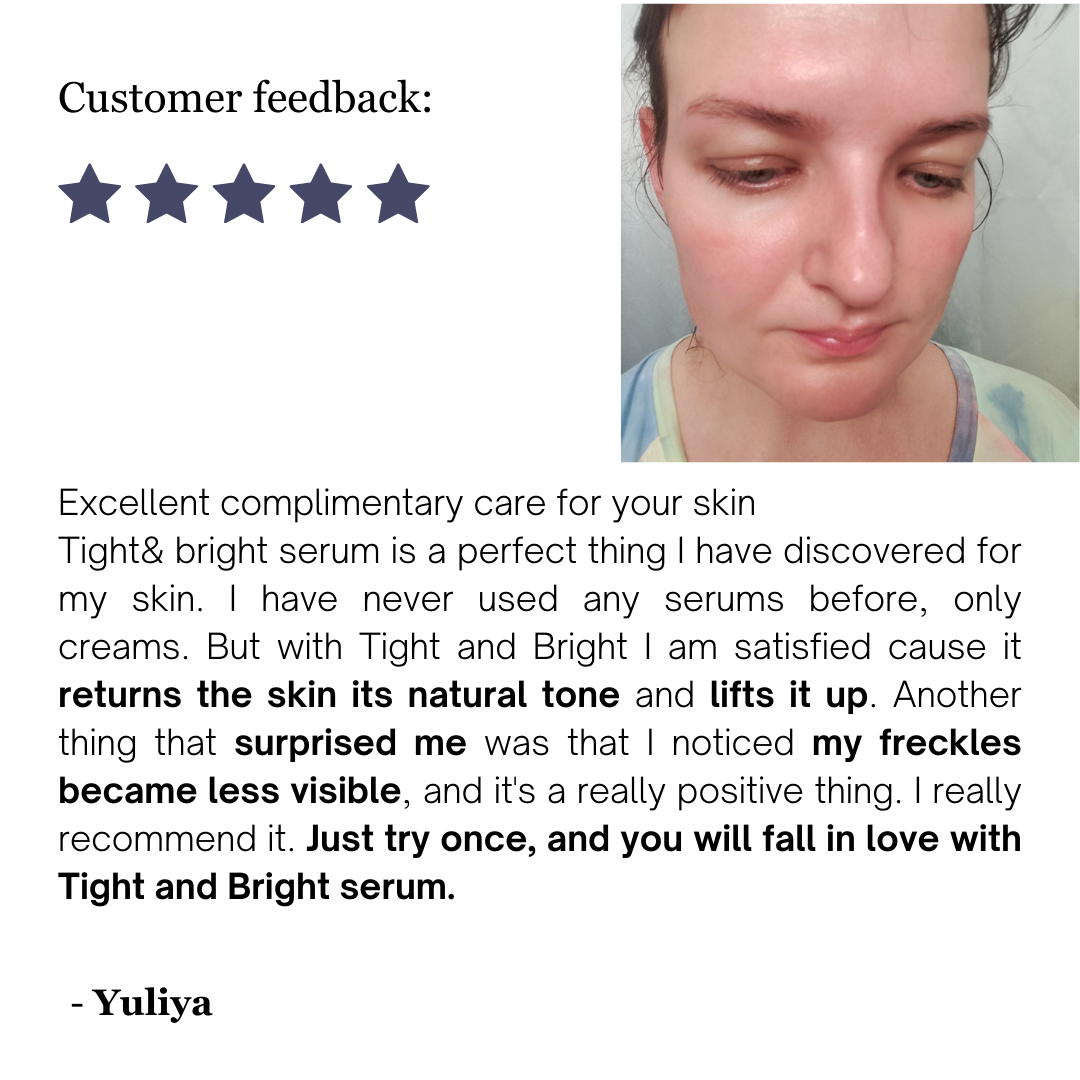 Nilceutica Anti-Aging Tight & Bright Serum - Advanced Gentle Phyto-Retinol and Vitamin C Face Serum