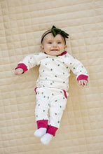 Load image into Gallery viewer, Tiny Trees Christmas Organic Cotton Lounge Set
