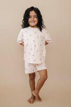 Load image into Gallery viewer, Organic Cotton Strawberry Print Shorts Set
