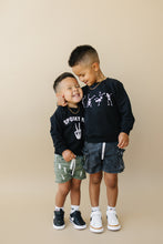 Load image into Gallery viewer, Organic Cotton Dancing Skeletons Crewneck Sweatshirt
