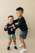 Load image into Gallery viewer, Organic Cotton Dancing Skeletons Crewneck Sweatshirt
